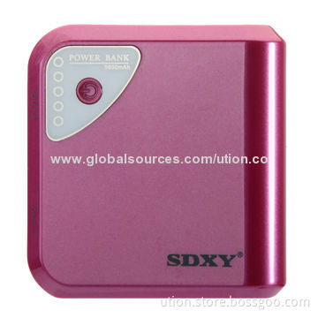 Fashion Design 5,600mAh Power Bank Charger for mobile phones, free samples